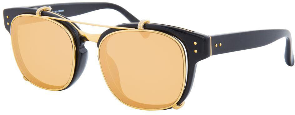 Color_LFL584C1SUN - Linda Farrow 584 C1 Rectangular Sunglasses