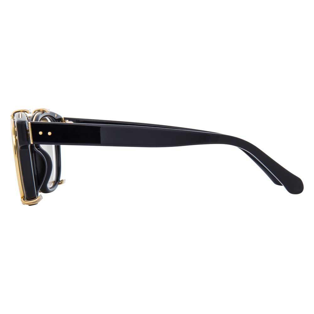 Color_LFL584C1SUN - Linda Farrow 584 C1 Rectangular Sunglasses