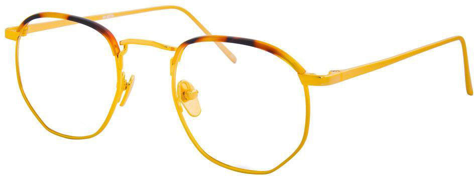 Color_LFL586C2OPT - Linda Farrow 586 C2 Angular Optical Frame