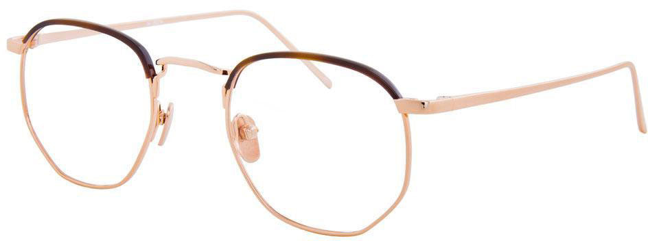 Color_LFL586C4OPT - Linda Farrow 586 C4 Angular Optical Frame