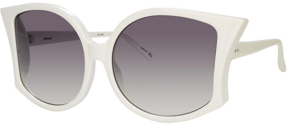 Color_LFL595C3SUN - Linda Farrow Lerretta C3 Oversized Sunglasses