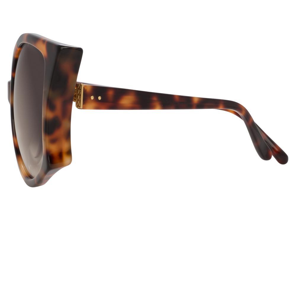 Color_LFL595C4SUN - Linda Farrow Lerretta C4 Oversized Sunglasses