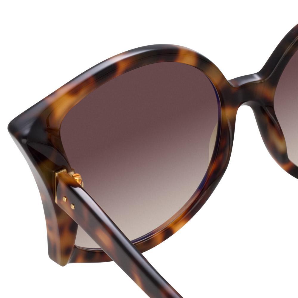 Color_LFL595C4SUN - Linda Farrow Lerretta C4 Oversized Sunglasses