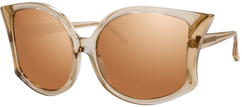 Color_LFL595C5SUN - Linda Farrow Lerretta C5 Oversized Sunglasses