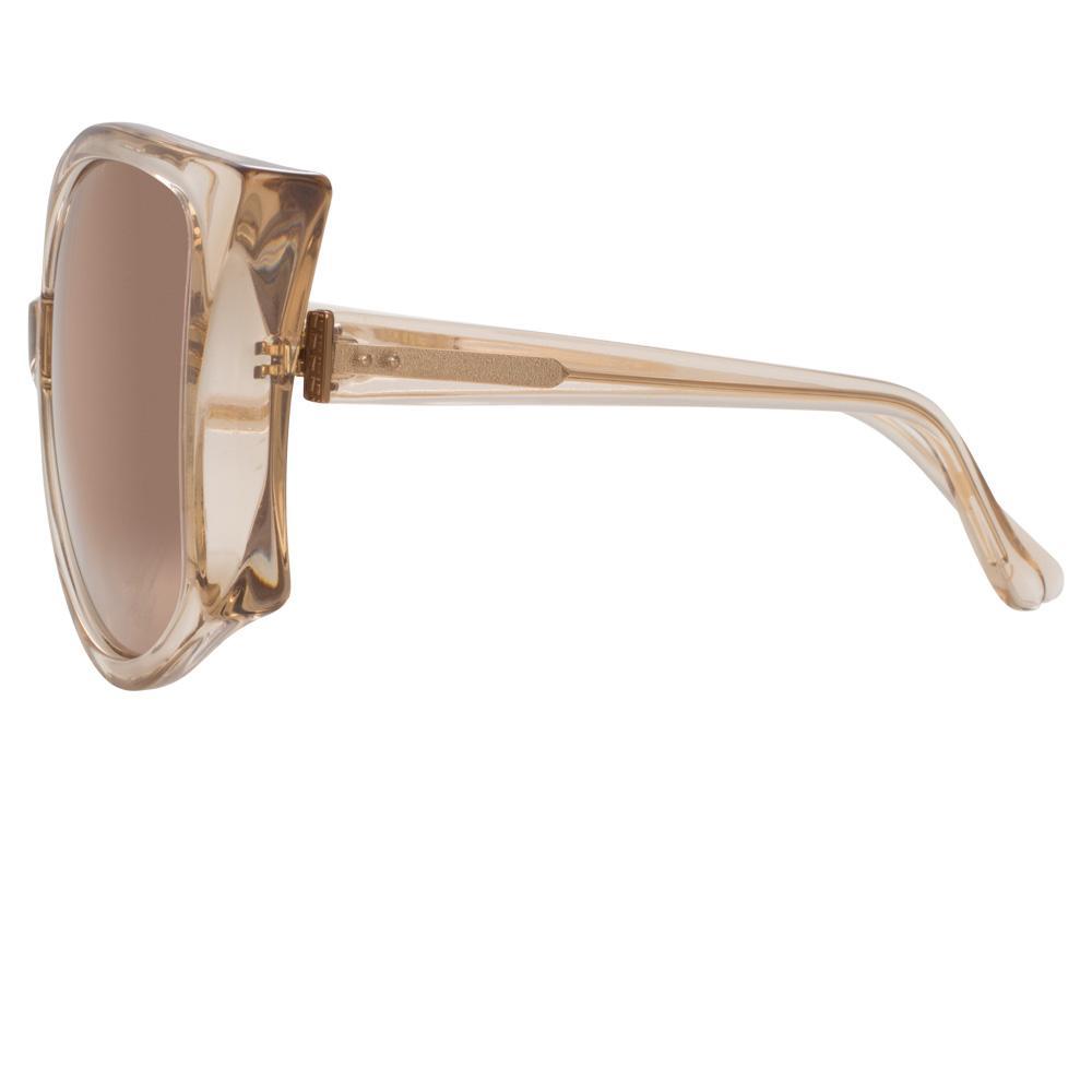 Color_LFL595C5SUN - Linda Farrow Lerretta C5 Oversized Sunglasses