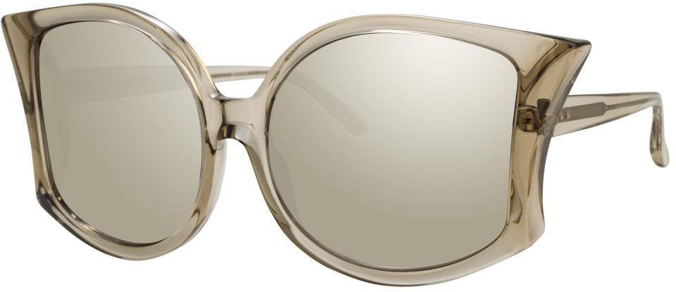 Color_LFL595C6SUN - Linda Farrow Lerretta C6 Oversized Sunglasses