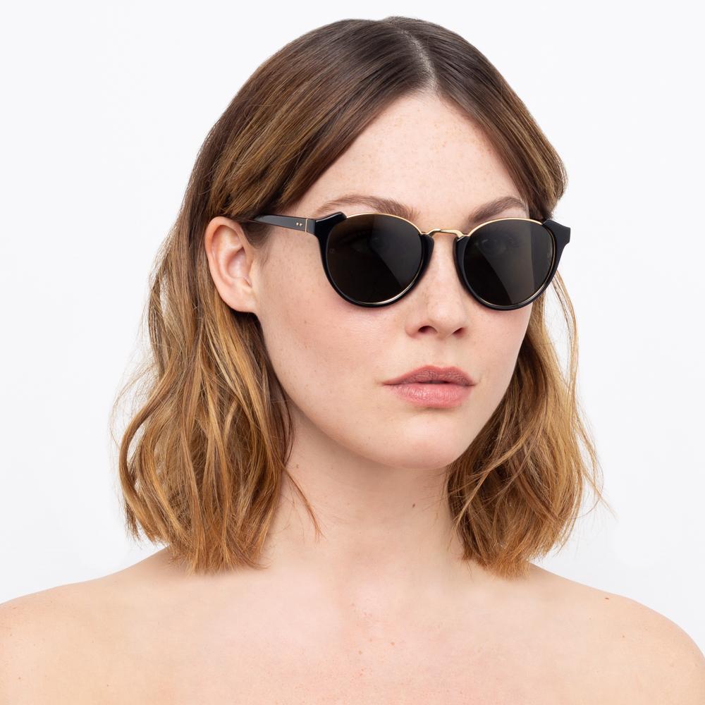 Color_LFL610C1SUN - Linda Farrow Tami C1 Oval Sunglasses