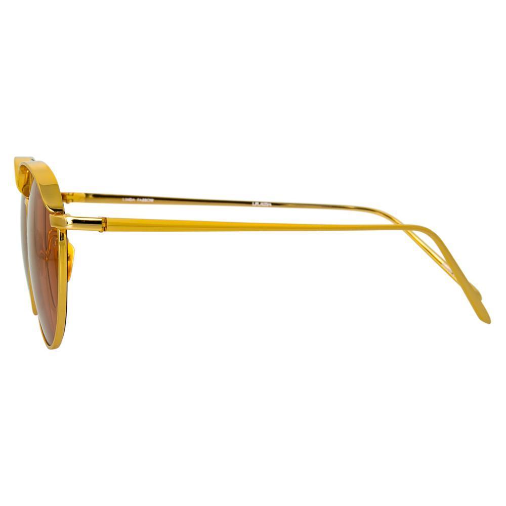 Color_LFL623C4SUN - Linda Farrow 623 C4 Oval Sunglasses