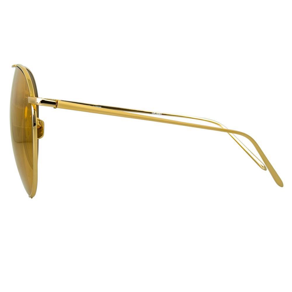 Color_LFL624C1SUN - Linda Farrow 624 C1 Aviator Sunglasses