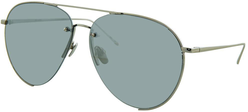 Color_LFL624C2SUN - Linda Farrow 624 C2 Aviator Sunglasses