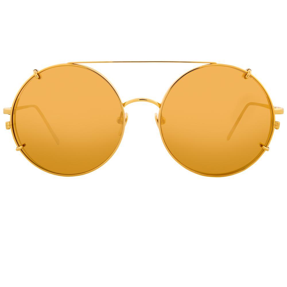 Color_LFL647C1SUN - Linda Farrow 647 C1 Round Sunglasses