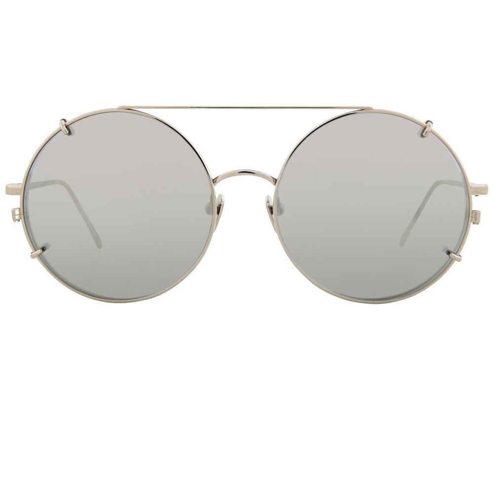 Color_LFL647C2SUN - Linda Farrow 647 C2 Round Sunglasses