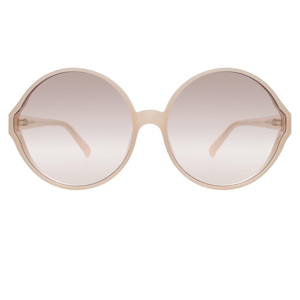 Color_LFL657C15SUN - Linda Farrow 657 C15 Round Sunglasses