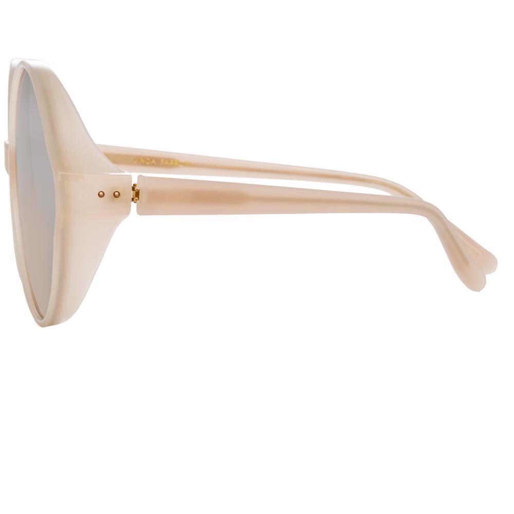 Color_LFL657C15SUN - Linda Farrow 657 C15 Round Sunglasses