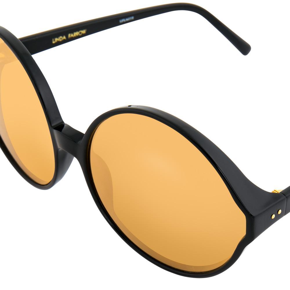 Color_LFL657C2SUN - Linda Farrow 657 C2 Round Sunglasses