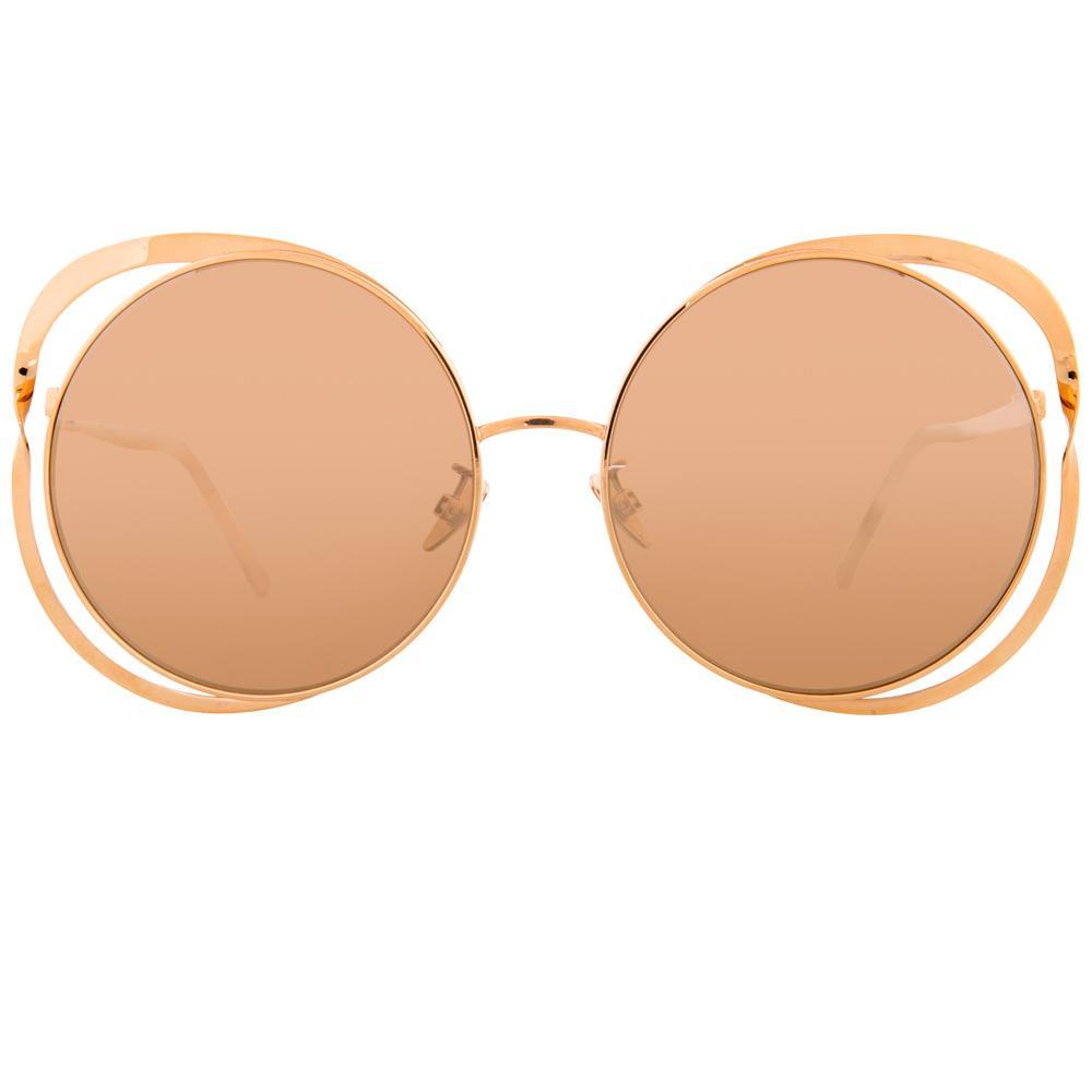 Color_LFL659C3SUN - Linda Farrow 659 C3 Round Sunglasses