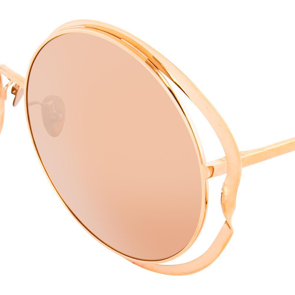 Color_LFL660C3SUN - Linda Farrow 660 C3 Round Sunglasses