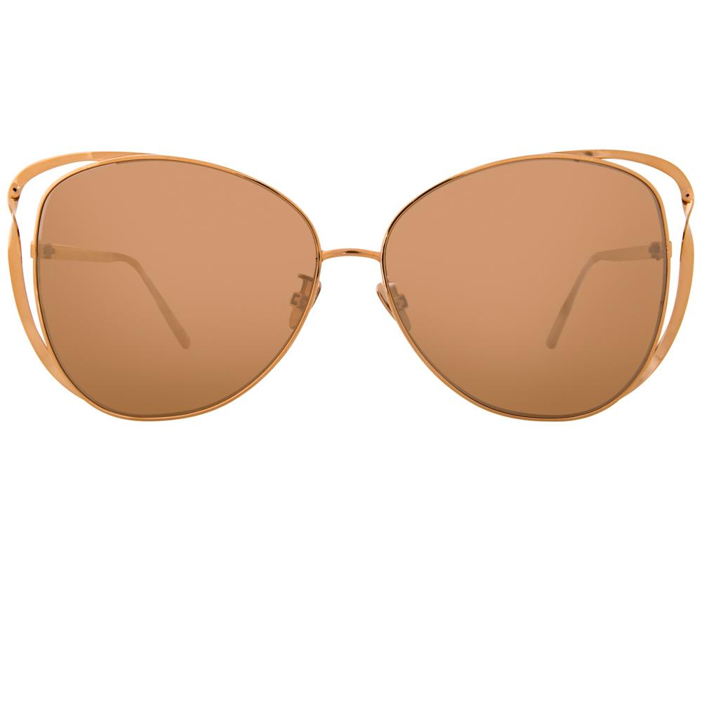 Color_LFL661C3SUN - Linda Farrow 661 C3 Cat Eye Sunglasses