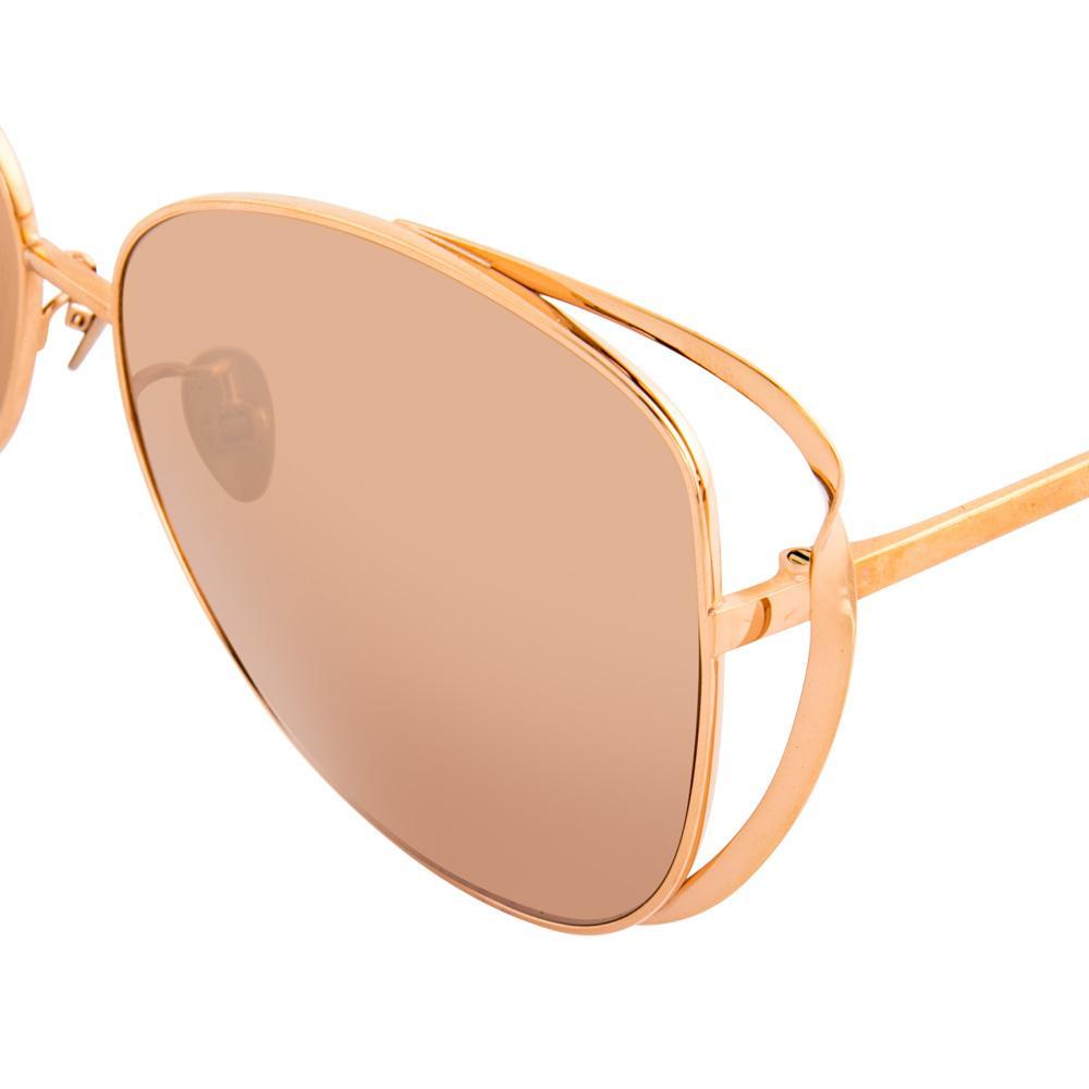 Color_LFL661C3SUN - Linda Farrow 661 C3 Cat Eye Sunglasses