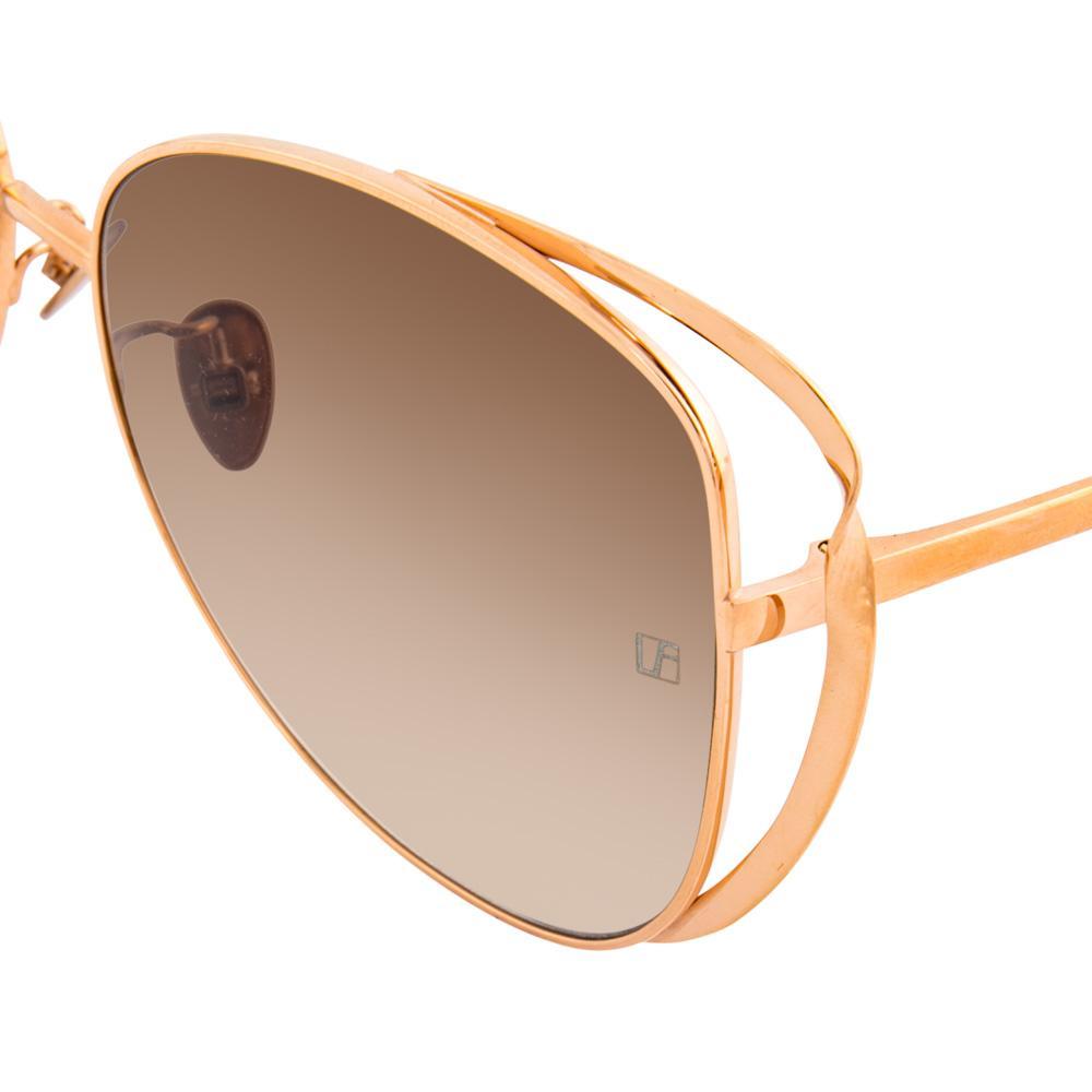 Color_LFL661C5SUN - Linda Farrow 661 C5 Cat Eye Sunglasses