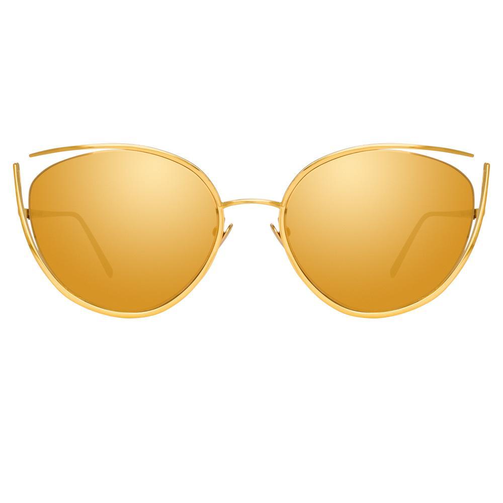 Color_LFL668C1SUN - Linda Farrow Jeanne C1 Cat Eye Sunglasses