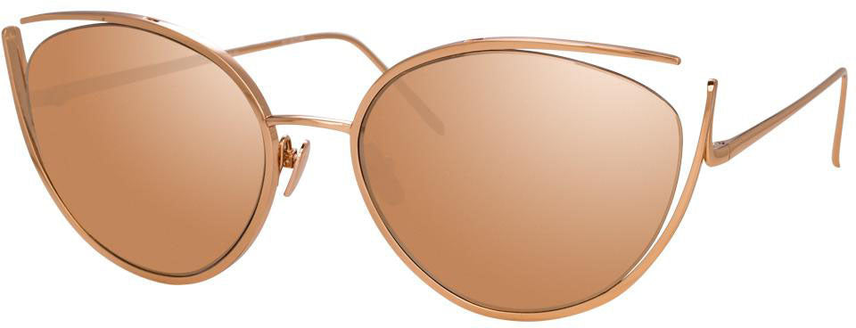 Color_LFL668C3SUN - Linda Farrow Fontaine C3 Cat Eye Sunglasses