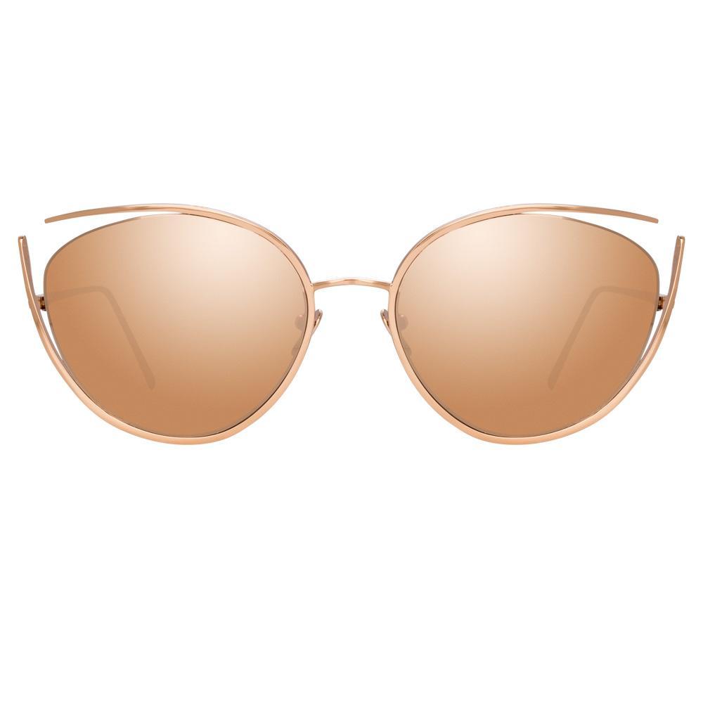 Color_LFL668C3SUN - Linda Farrow Fontaine C3 Cat Eye Sunglasses