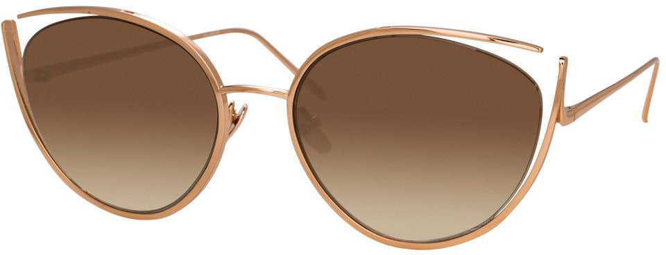 Color_LFL668C6SUN - Linda Farrow Fontaine C6 Cat Eye Sunglasses