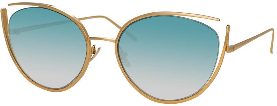 Color_LFL668C8SUN - Linda Farrow Fontaine C8 Cat Eye Sunglasses