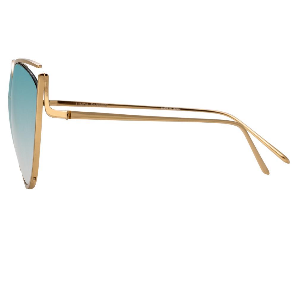 Color_LFL668C8SUN - Linda Farrow Fontaine C8 Cat Eye Sunglasses