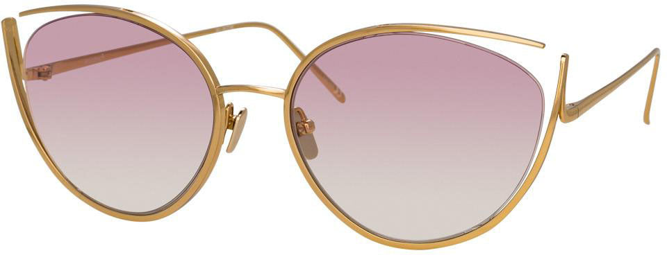 Color_LFL668C9SUN - Linda Farrow Jeanne C9 Cat Eye Sunglasses