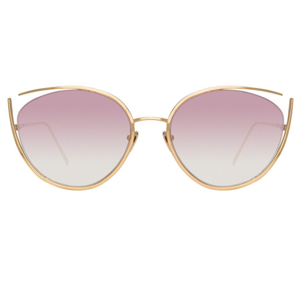 Color_LFL668C9SUN - Linda Farrow Jeanne C9 Cat Eye Sunglasses