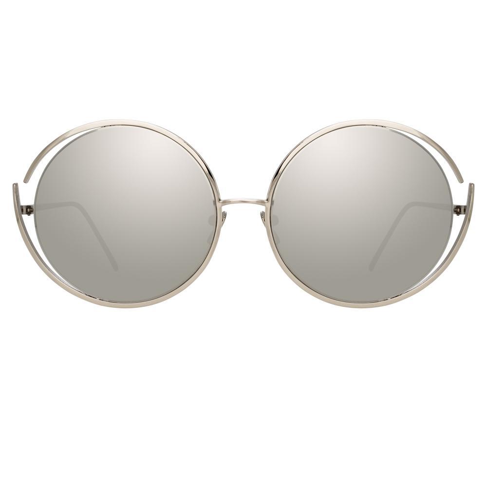 Color_LFL680C2SUN - Linda Farrow Fontaine C2 Round Sunglasses
