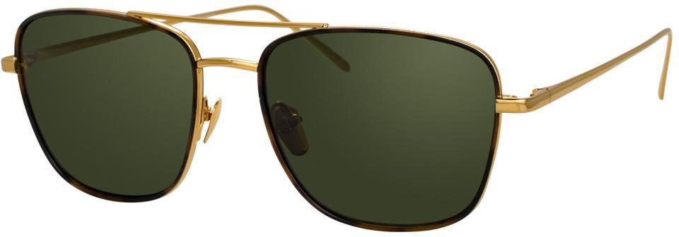 Color_LFL703C4SUN - Linda Farrow Curtis C4 Rectangular Sunglasses