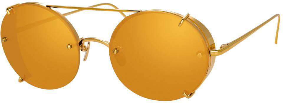 Color_LFL730C1SUN - Linda Farrow Grace C1 Oval Sunglasses