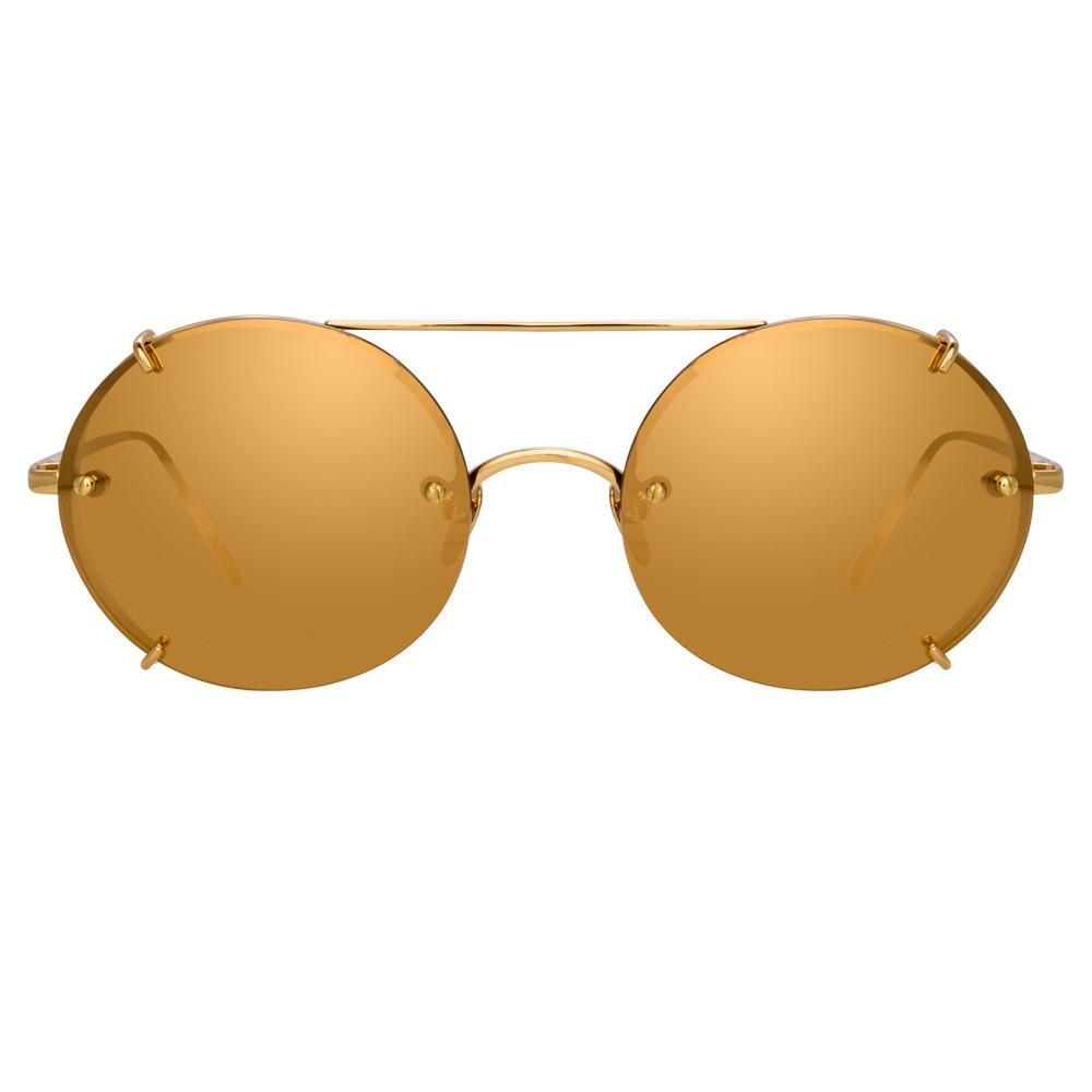 Color_LFL730C1SUN - Linda Farrow Grace C1 Oval Sunglasses