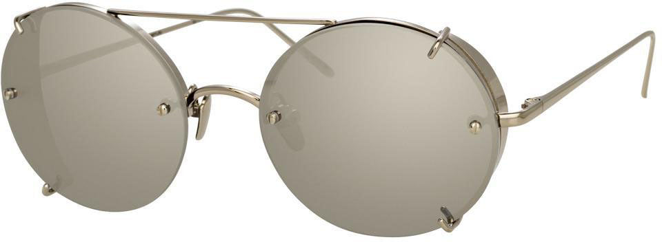 Color_LFL730C2SUN - Linda Farrow Grace C2 Oval Sunglasses