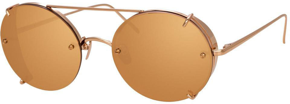 Color_LFL730C3SUN - Linda Farrow 730 C3 Oval Sunglasses