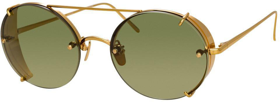 Color_LFL730C5SUN - Linda Farrow 730 C5 Oval Sunglasses