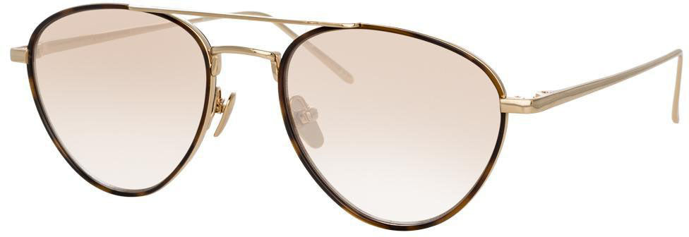 Color_LFL739C10SUN - Linda Farrow Haye C10 Aviator Sunglasses