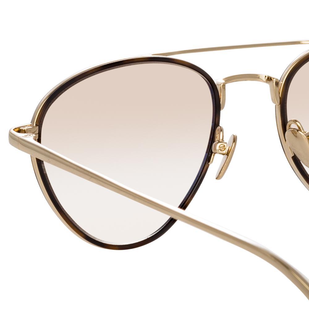 Color_LFL739C10SUN - Linda Farrow Haye C10 Aviator Sunglasses