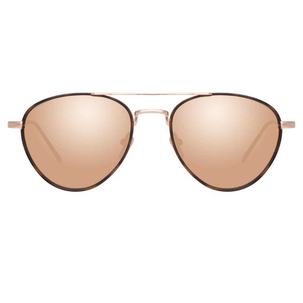 Color_LFL739C3SUN - Linda Farrow Haye C3 Aviator Sunglasses