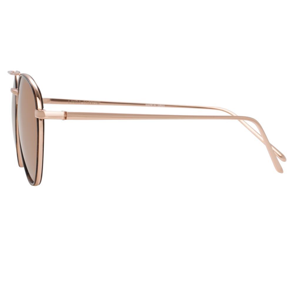 Color_LFL739C3SUN - Linda Farrow Haye C3 Aviator Sunglasses