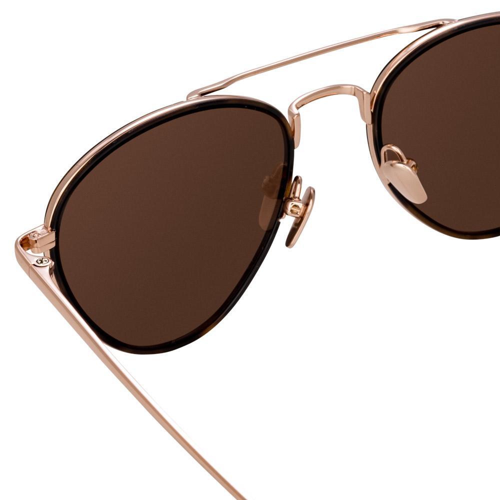 Color_LFL739C3SUN - Linda Farrow Haye C3 Aviator Sunglasses