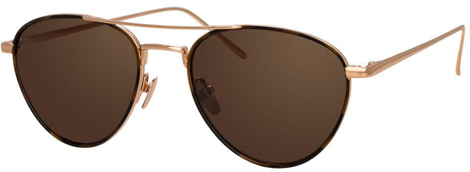 Color_LFL739C8SUN - Linda Farrow Haye C8 Aviator Sunglasses