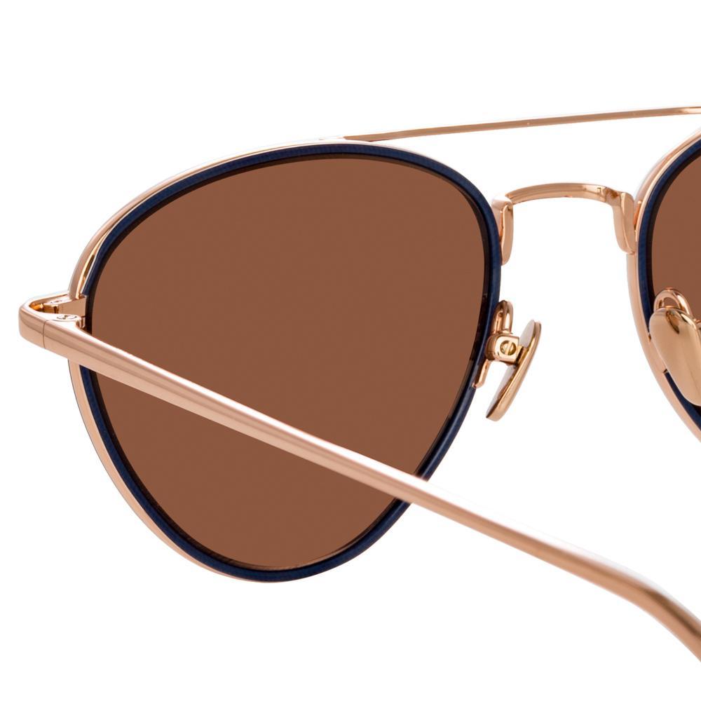 Color_LFL739C9SUN - Linda Farrow Haye C9 Aviator Sunglasses