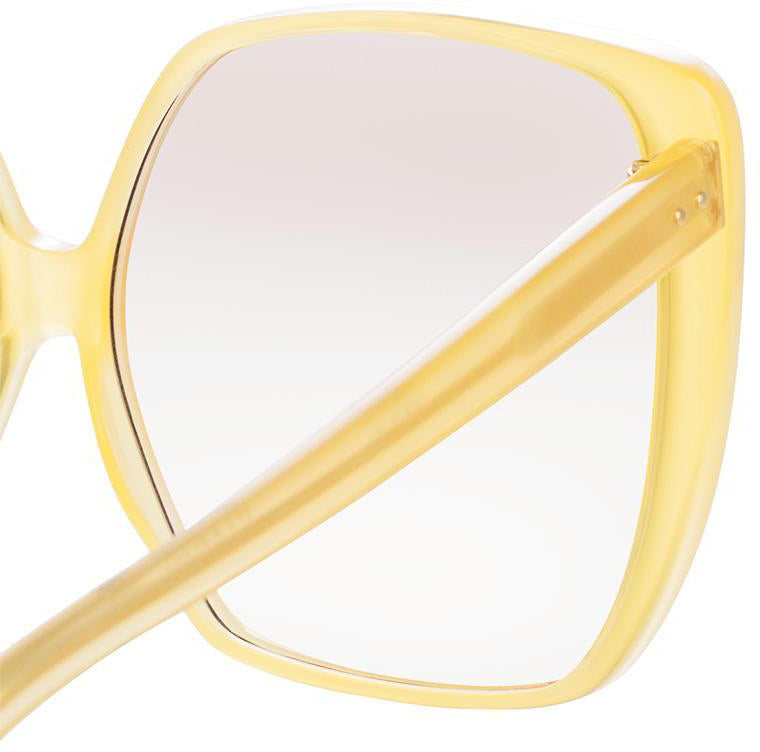 Color_LFL740C6SUN - Linda Farrow Ines C6 Oversized Sunglasses