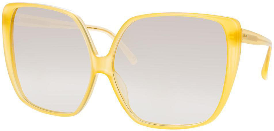 Color_LFL740C6SUN - Linda Farrow Ines C6 Oversized Sunglasses