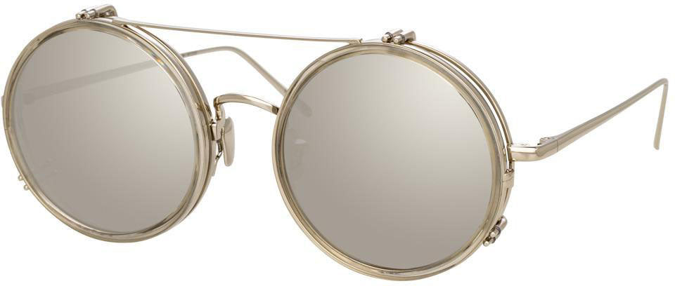 Color_LFL741C7SUN - Linda Farrow Rose C7 Round Sunglasses