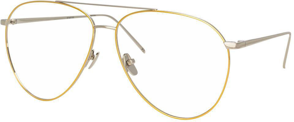 Color_LFL744C9OPT - Linda Farrow Kirk C9 Aviator Optical Frame